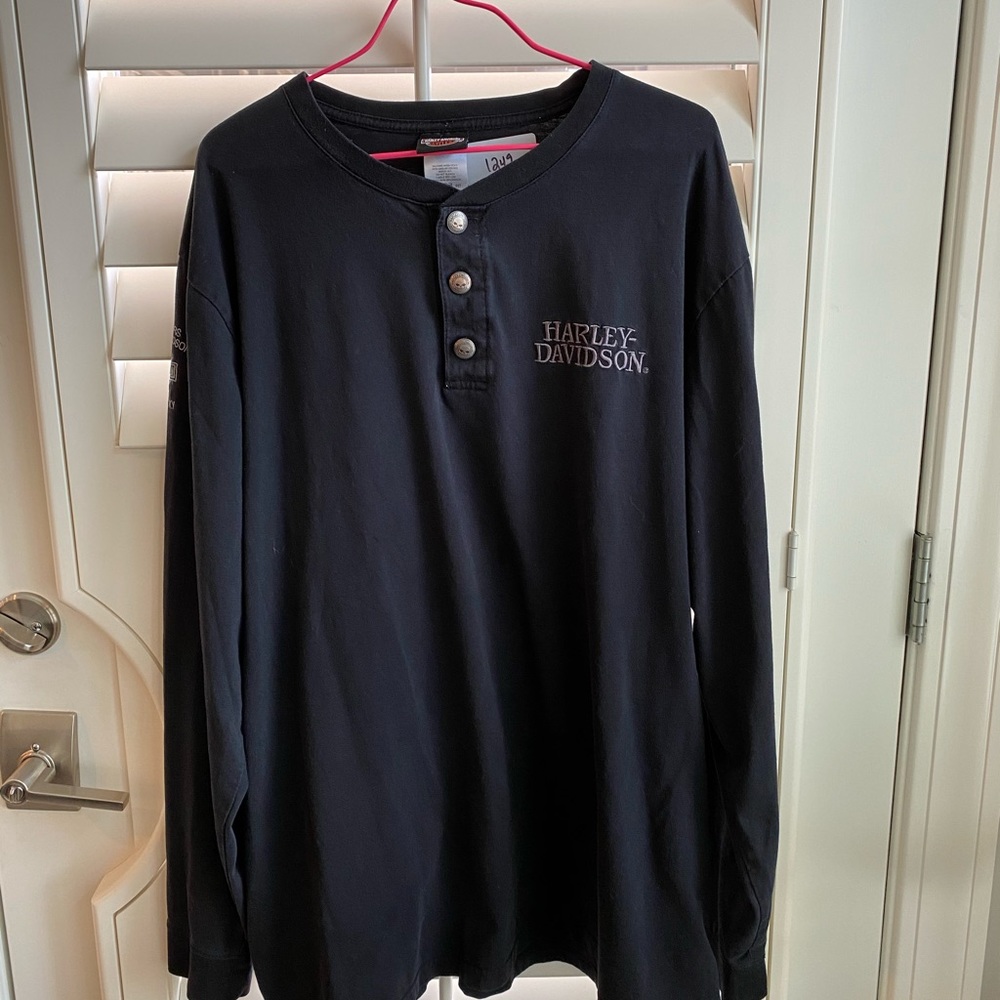 #1249 Harley Davidson Long Sleeve Tee